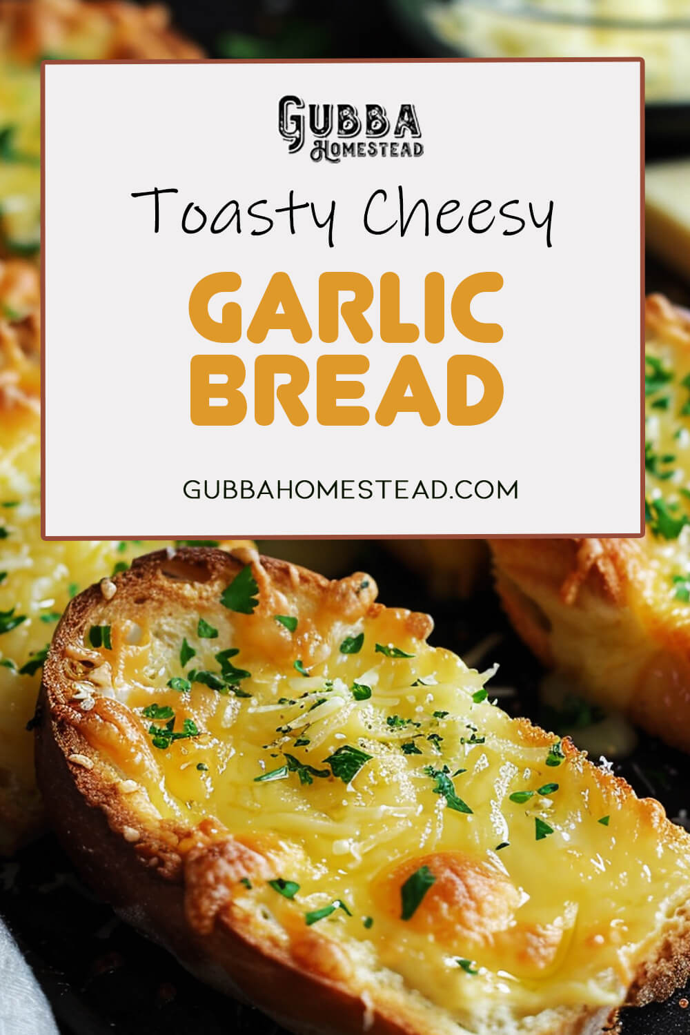 Toasty Cheesy Garlic Bread