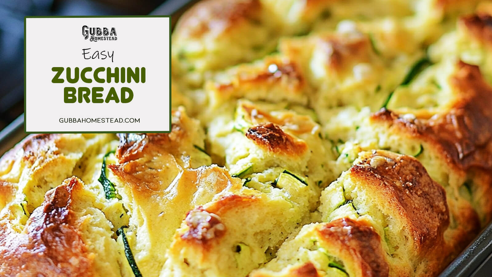 Easy Zucchini Bread Recipe - Gubba Homestead