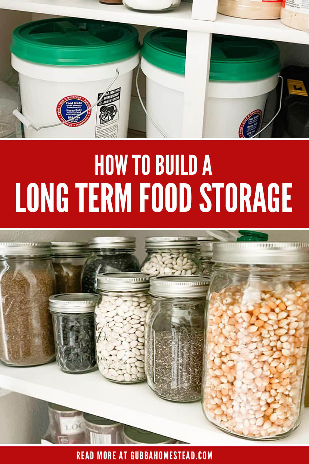 How To Build a Long Term Food Storage