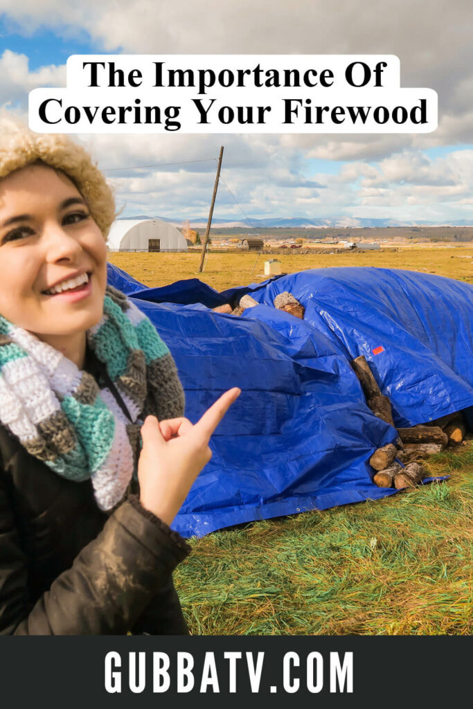 How To Cover Firewood / Heating My Homestead