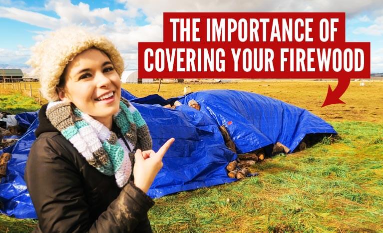 how to cover your firewood
