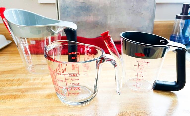 glass measuring cups