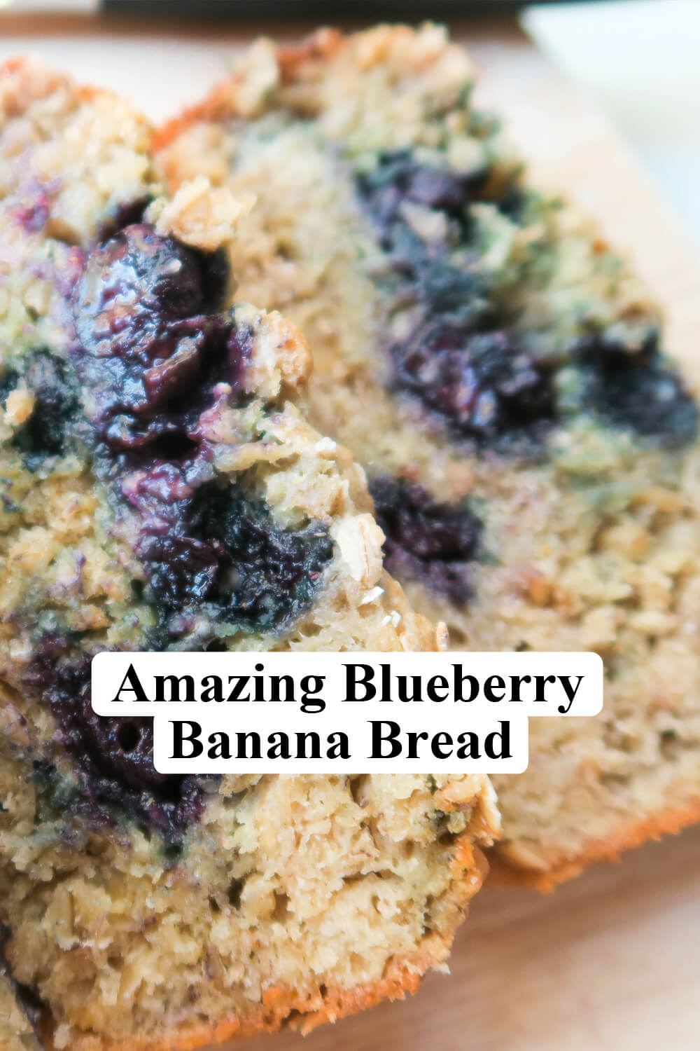 Scrumptious Blueberry Oat Banana Bread