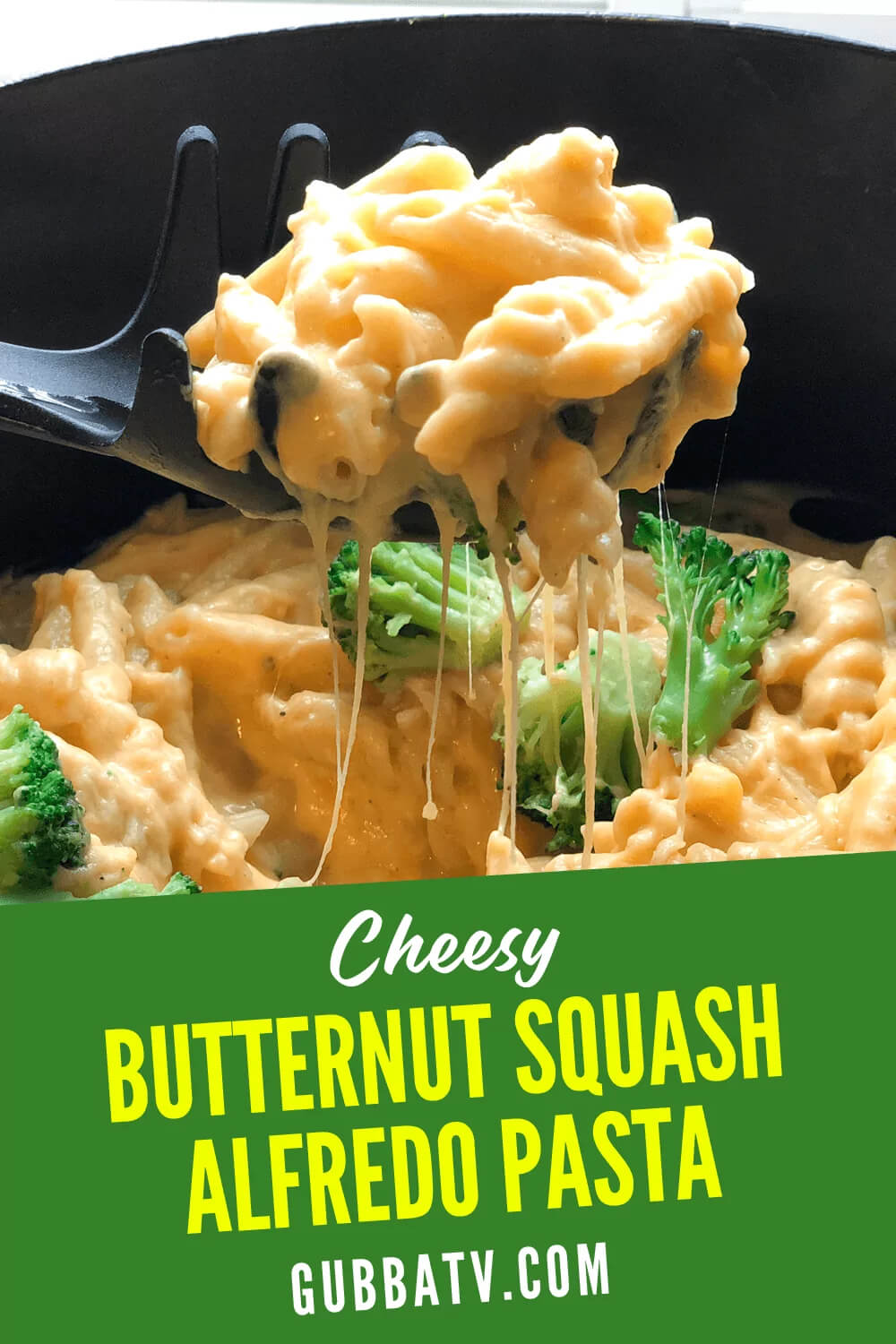 Cheesy Butternut Squash Alfredo Pasta