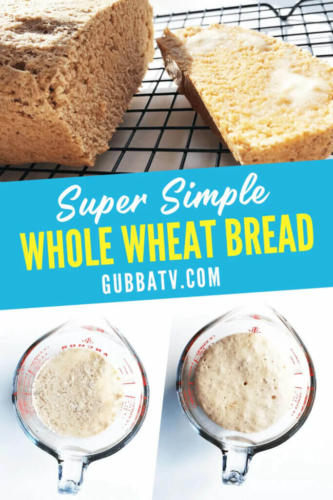 Super Simple Whole Wheat Bread