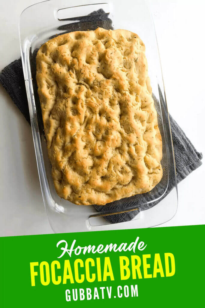 Easy Homemade Focaccia Bread