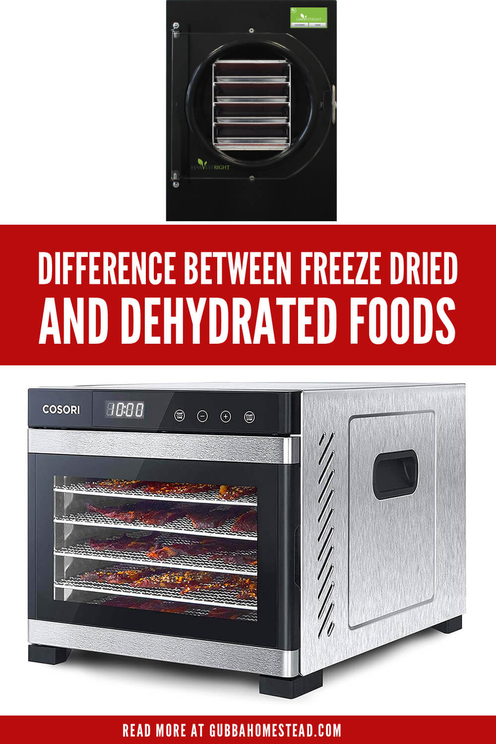 Difference Between Freeze Dried and Dehydrated Food