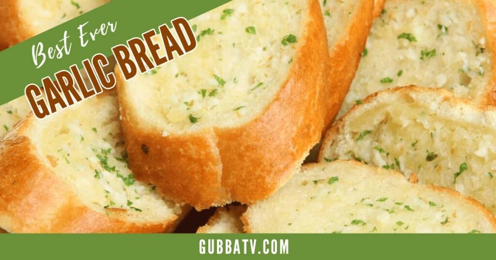 Toasty Cheesy Garlic Bread - Gubba Homestead