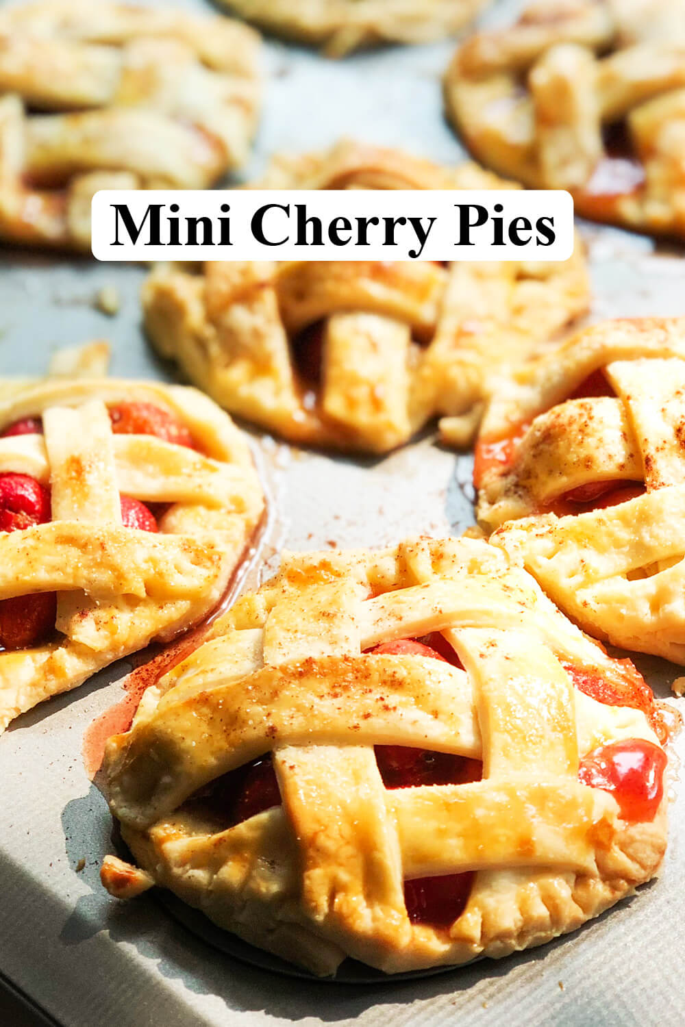 Mini Cherry Pies Recipe