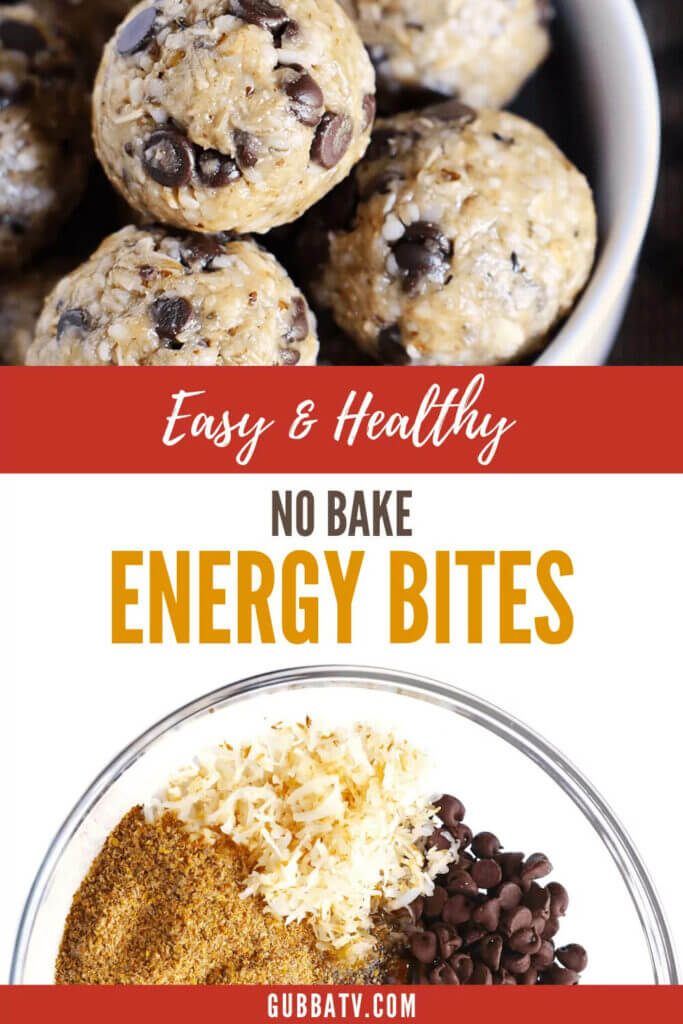 No Bake Energy Bites