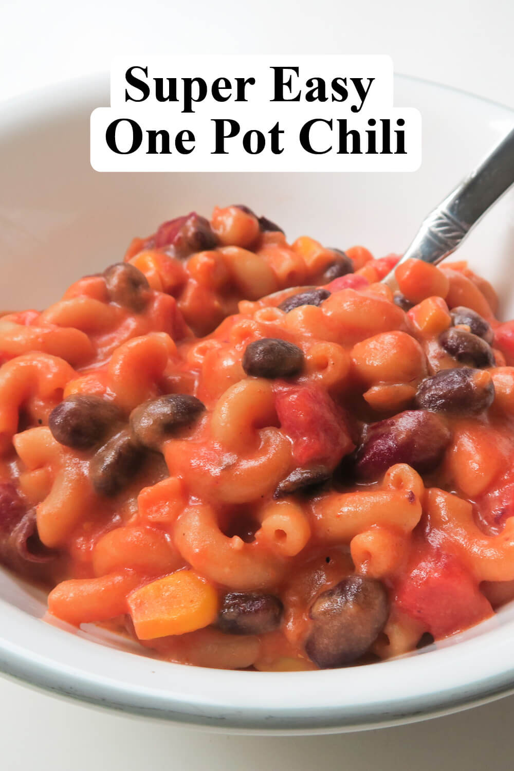 Super Easy One Pot Chili