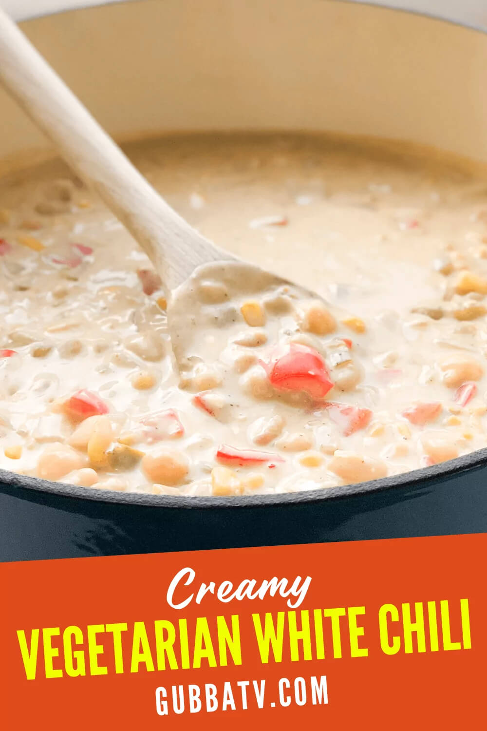 Creamy Vegetarian White Chili