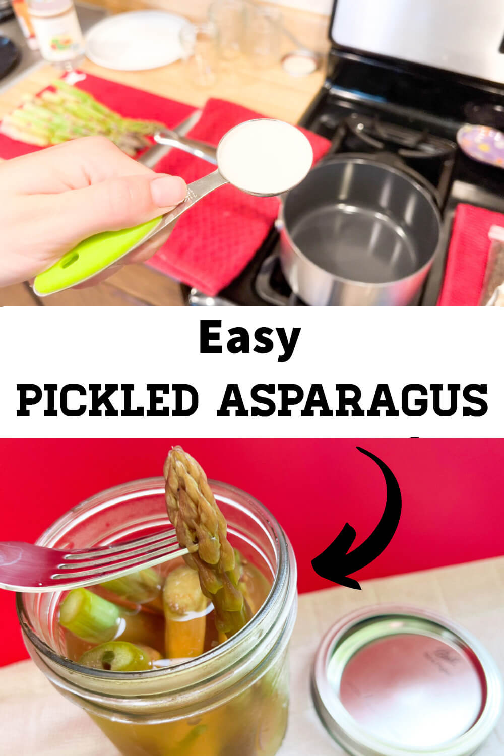 Easy Pickled Asparagus