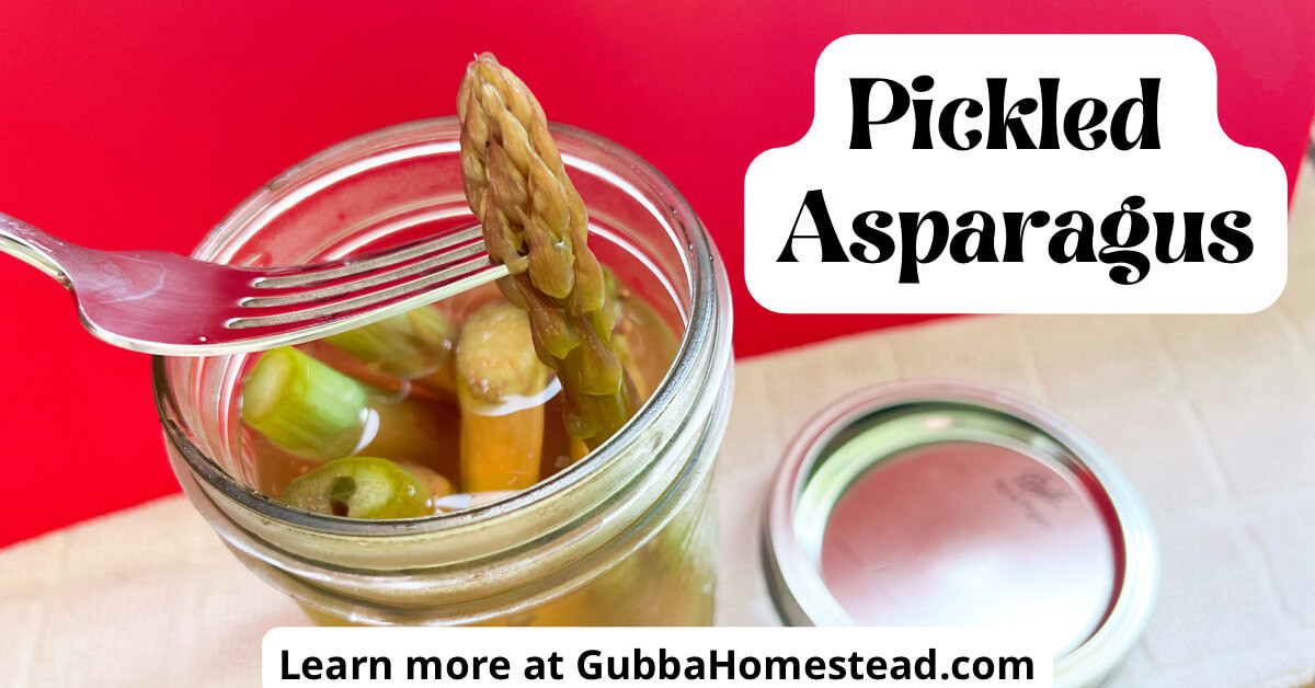 Easy Pickled Asparagus Gubba Homestead