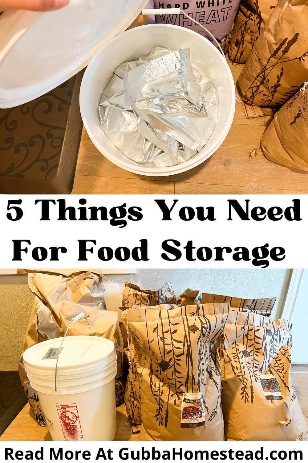 5 Items For Easy Food Storage