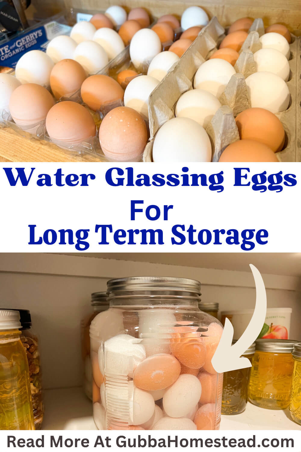 Water Glassing Eggs Food Preservation