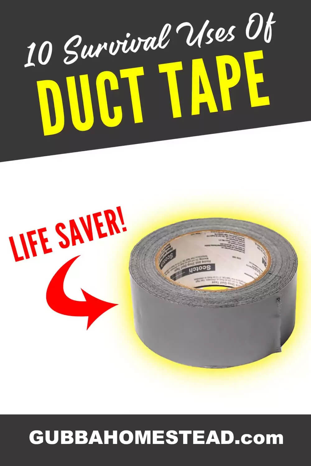 10 Survival Uses Of Duct Tape