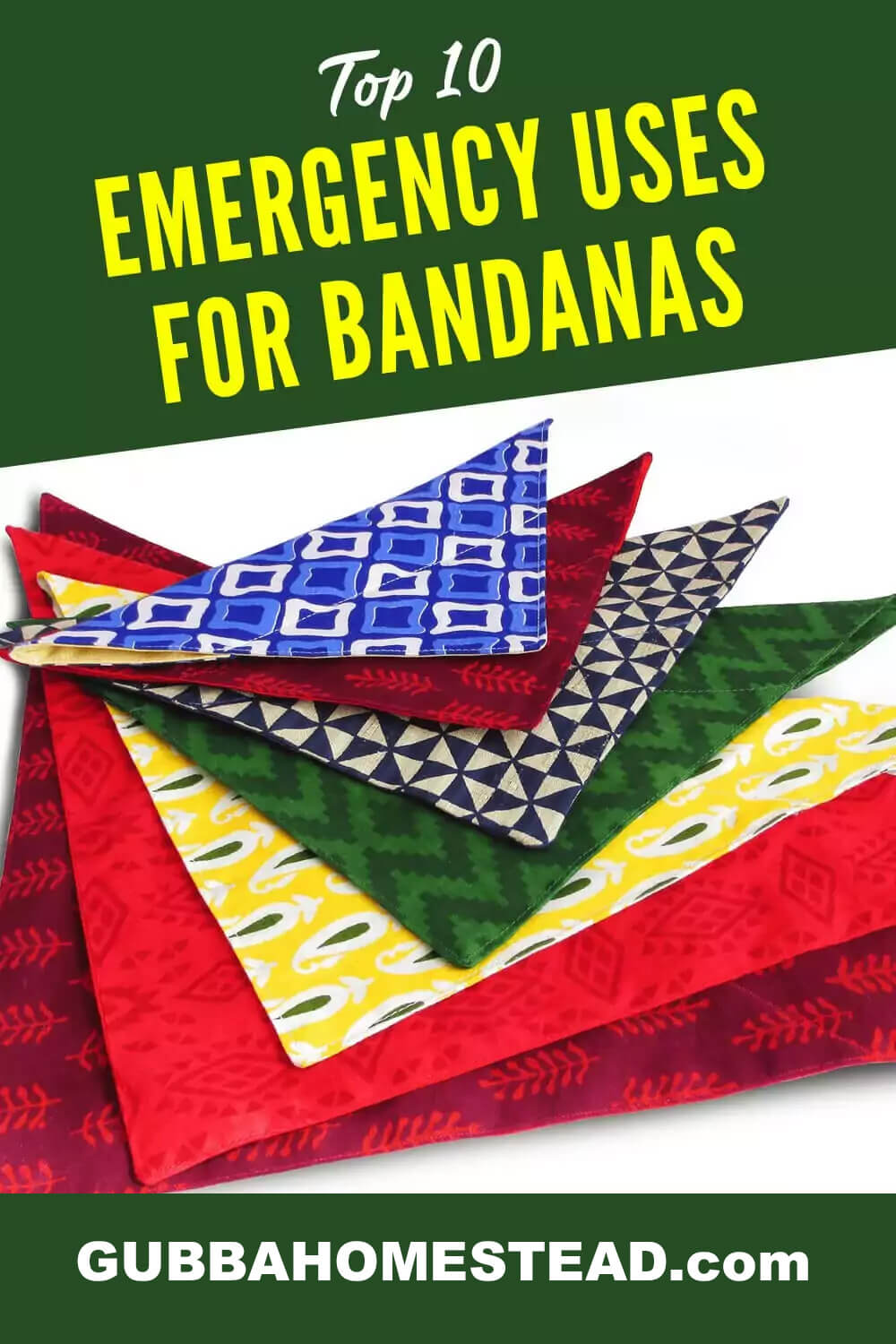 Top 10 Survival Uses For Bandanas
