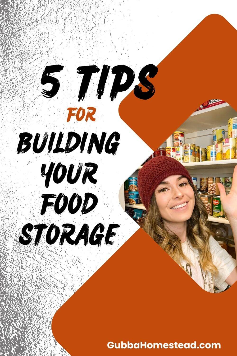 5 Tips for Building Your Food Storage