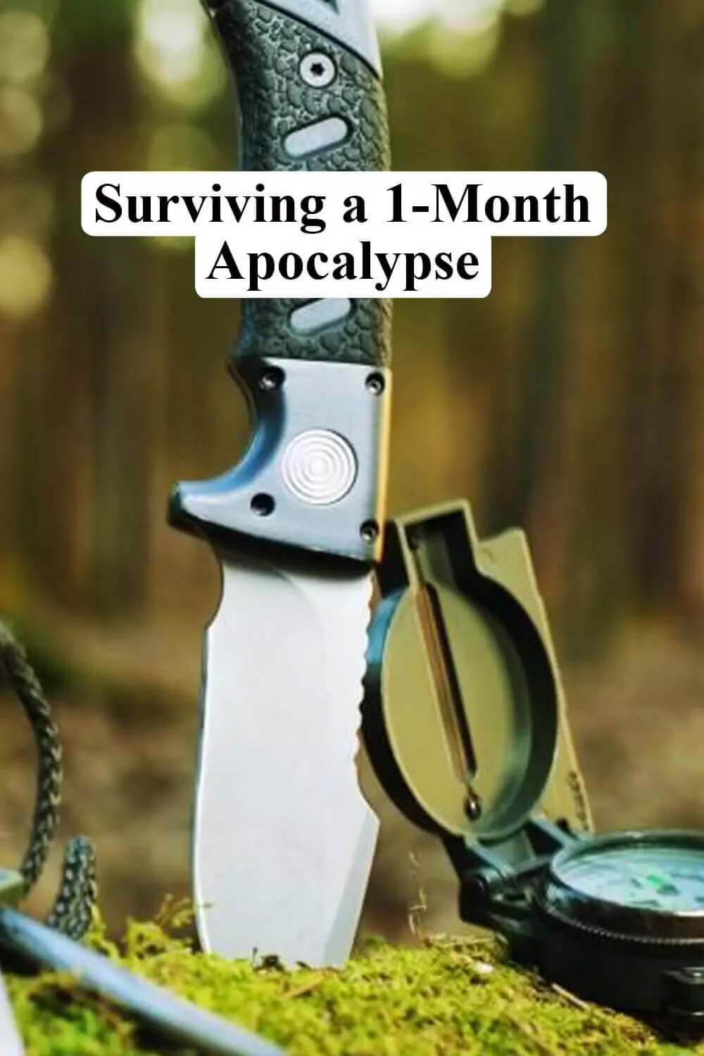 Surviving a Month Long Apocalypse