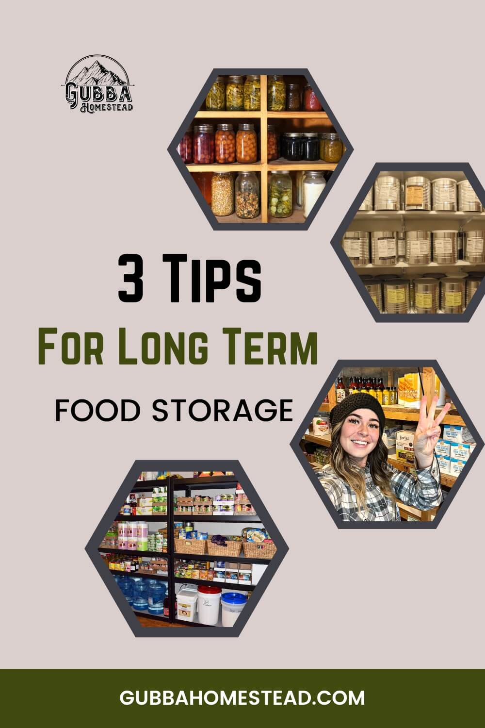 How To Build a Long Term Food Storage - Gubba Homestead