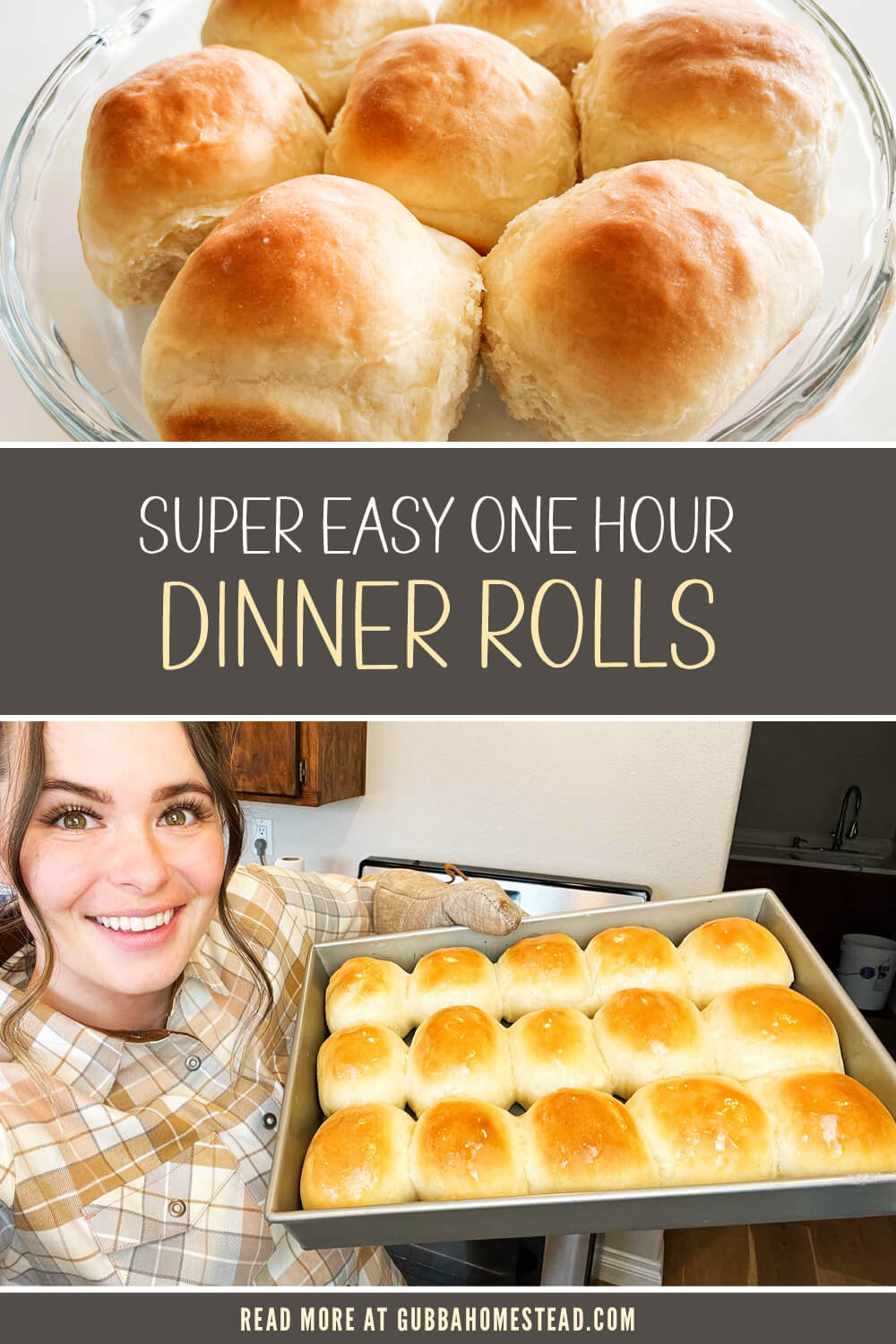 Super Easy One Hour Dinner Rolls