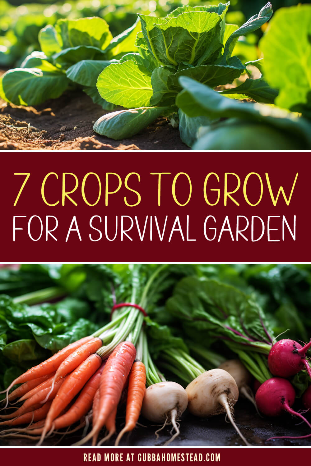 7 Crops To Grow For a Survival Garden