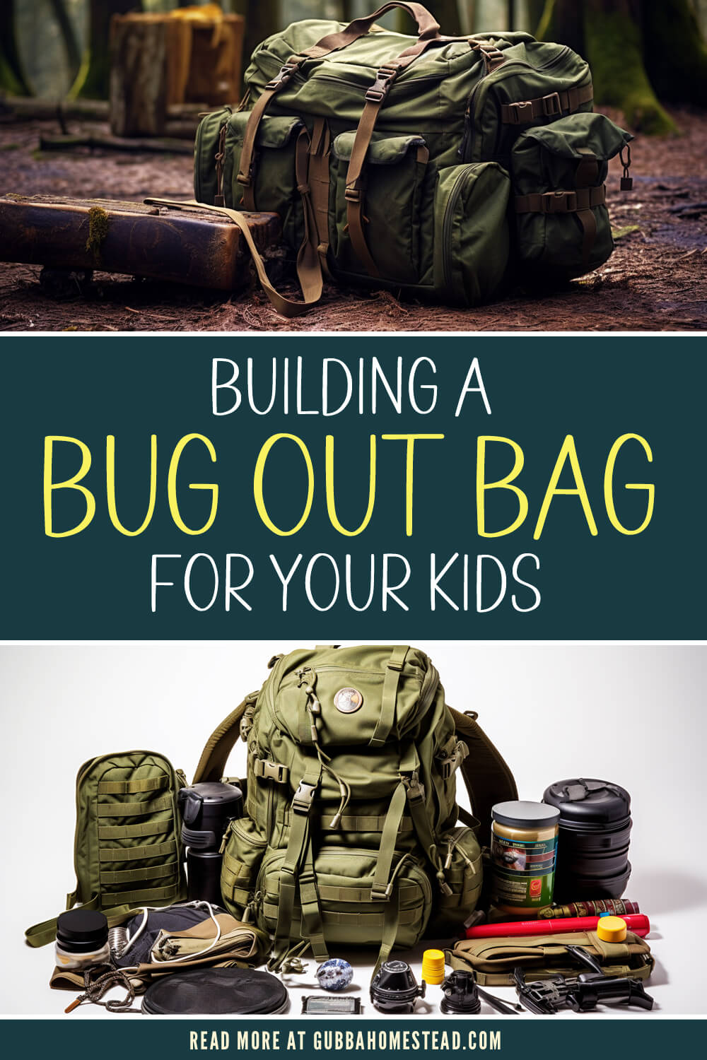 Building A Bug Out Bag For Your Kids