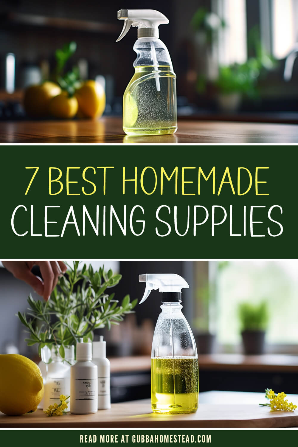 7 Best Homemade Cleaning Supplies