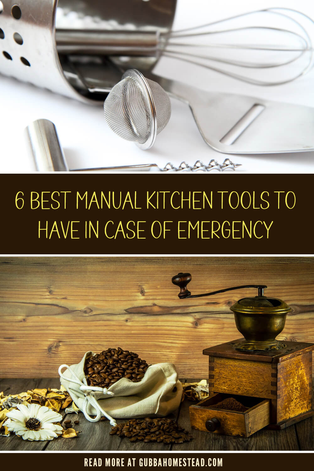 6 Best Manual Kitchen Tools To Have In Case Of Emergency