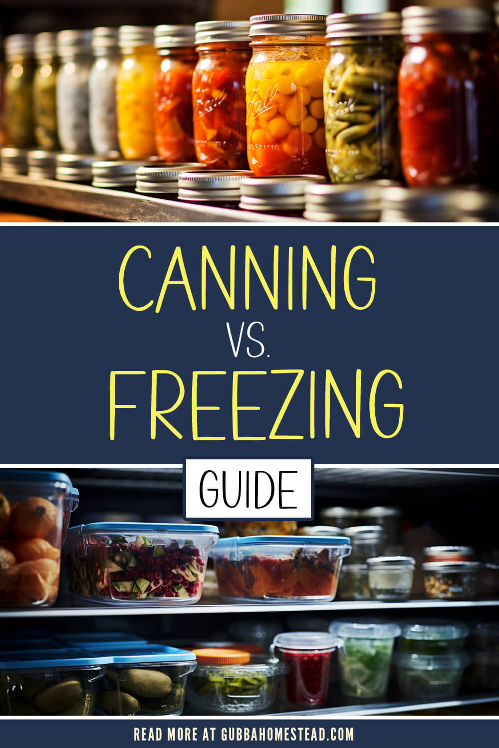 Canning vs. Freezing Guide: A Comprehensive Comparison For Food Preservation