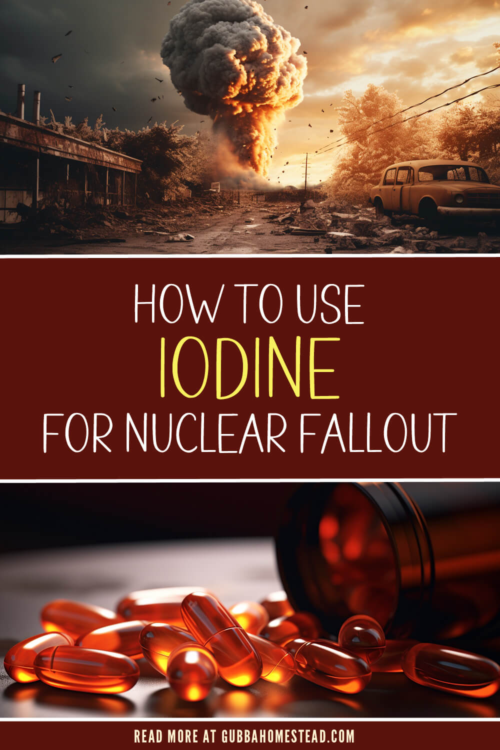 How To Use Iodine for Nuclear Fallout