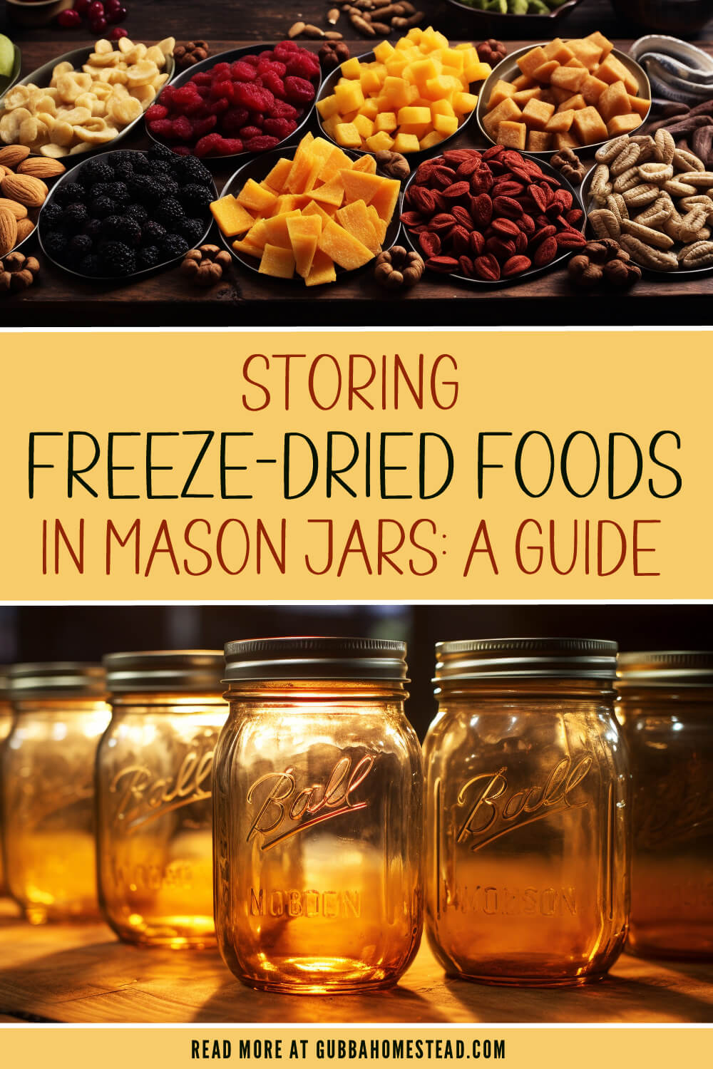 Storing Freeze-Dried Foods In Mason Jars: A Guide