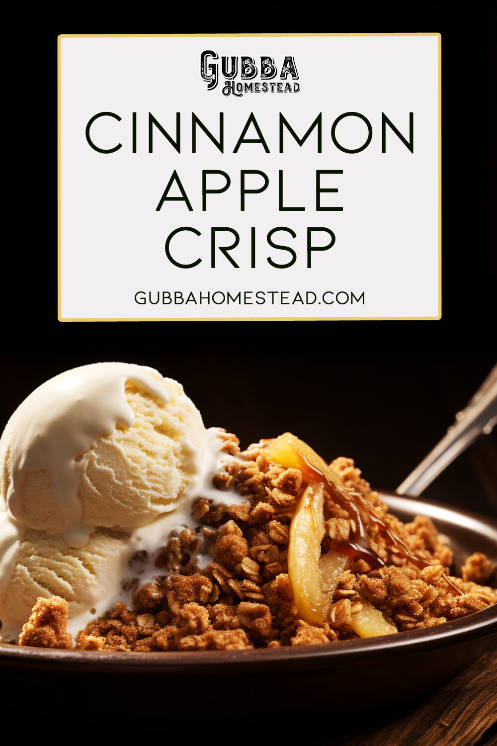 Delectable Cinnamon Apple Crisp