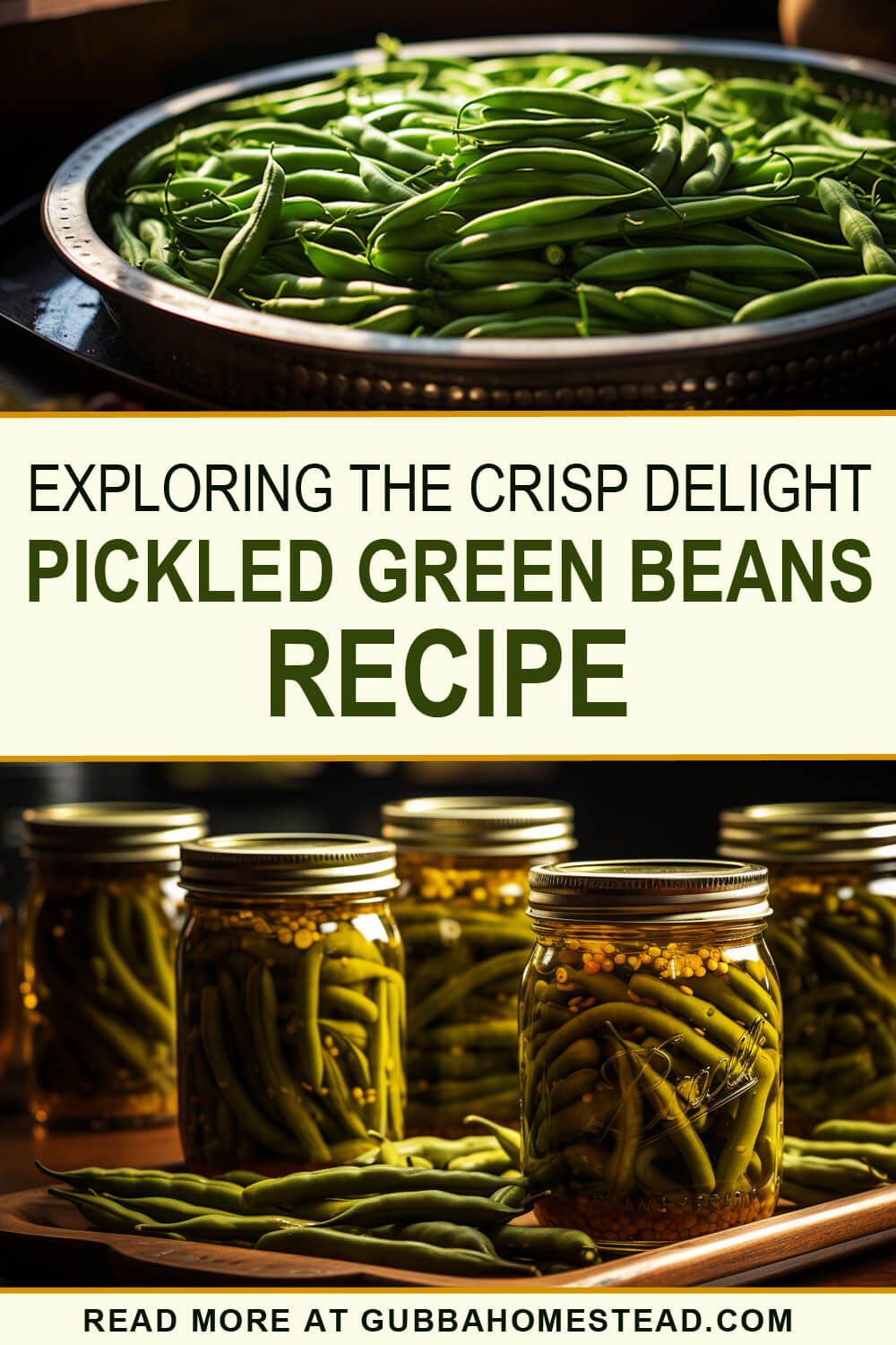 Exploring the Crisp Delight: Pickled Green Beans and a Delicious Recipe