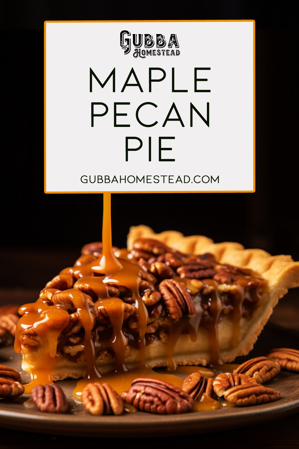 Maple Pecan Pie Recipe