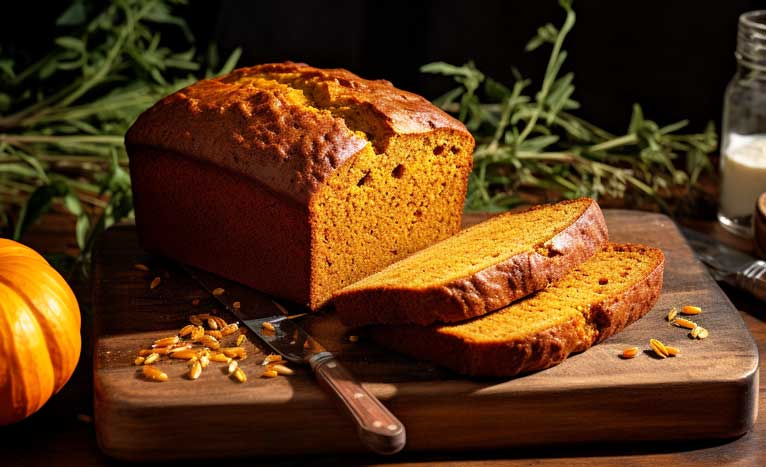 pumpkin loaf bread recipe