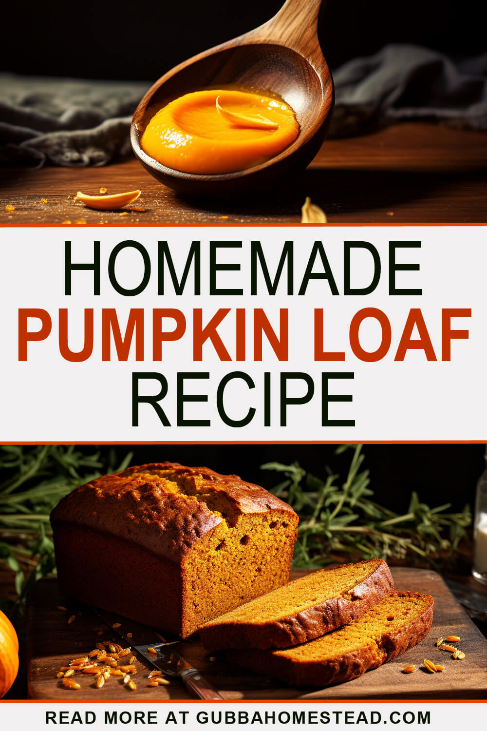 Homemade Pumpkin Loaf Recipe