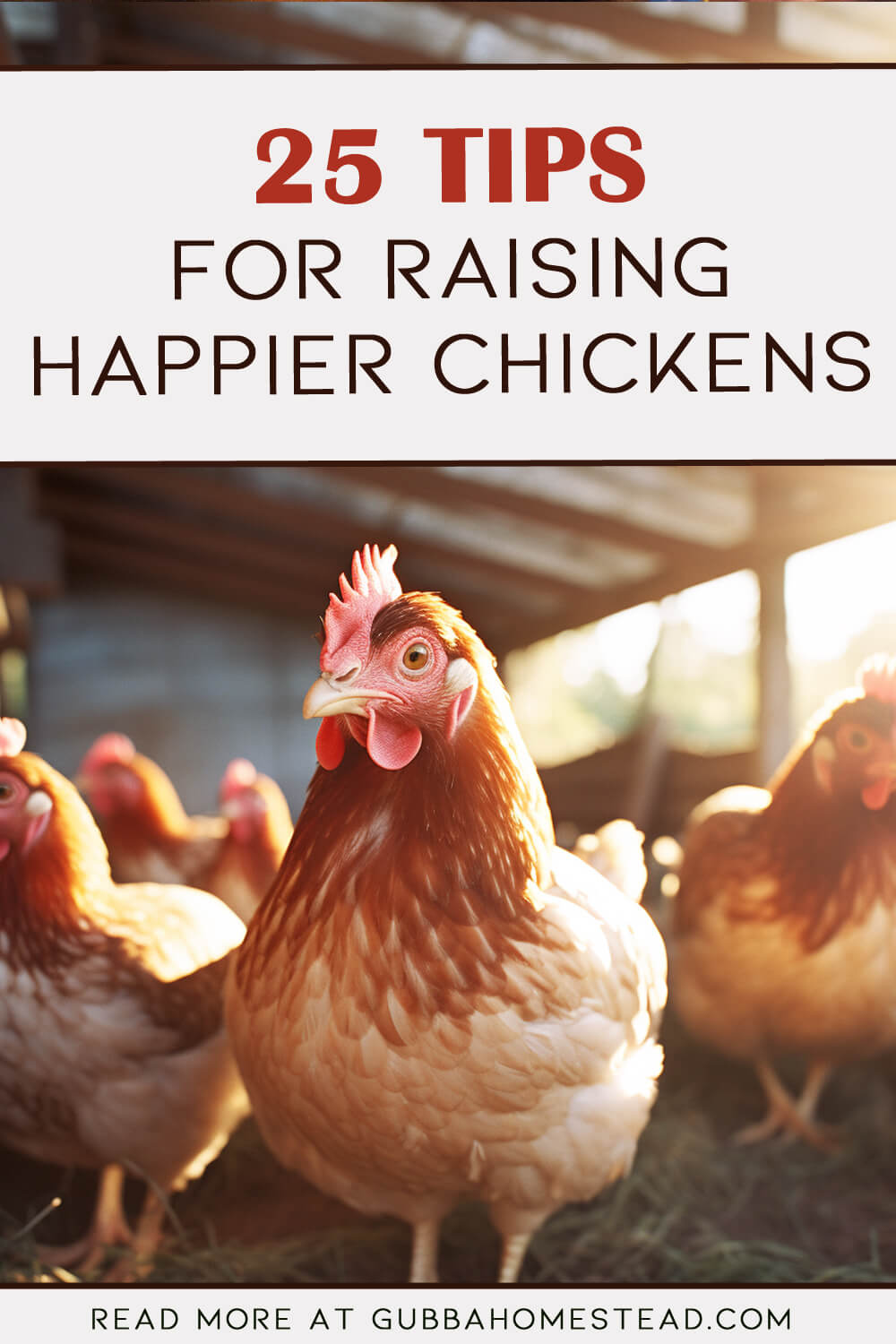 25 Tips for Raising Happier Chickens