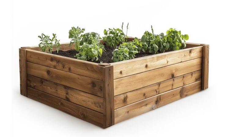 wood raised garden bed wood raised garden bed