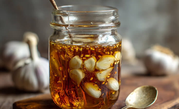 honey and garlic